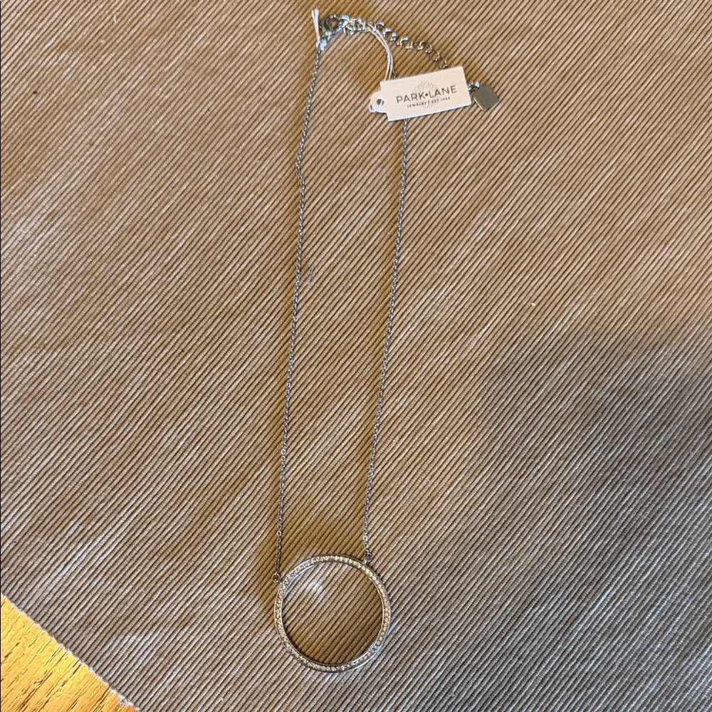 Park Lane Silver Circle Necklace